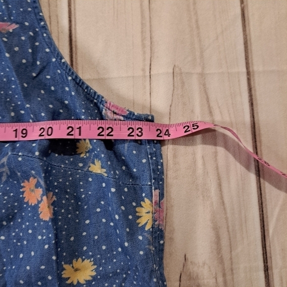 NWT CJ Banks Floral Denim Dress 20/22W - Picture 13 of 15